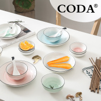 CODA 手绘飞天餐具20件套 80套起订 D1803