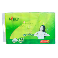 心相印茶语丝享三层塑装纸面巾120抽12包