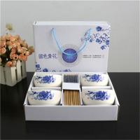 陶瓷套装 国色青花瓷(1000套起订,低于起订量不发货)