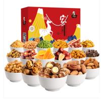 多滋熊坚果炒货搭配12包共1242克(盒)