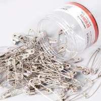 正彩300枚老式安全别针固定衣服扣针26mm金属胸牌曲别针扣配件创意u型回扣锁针服装店吊牌挂针