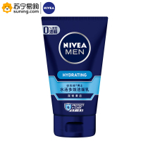 妮维雅(NIVEA) 洗面奶 妮维雅(NIVEA)男士水活多效洁面乳100g 单只装