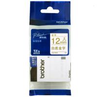 [精选]兄弟(brother) TZe-R234 缎带标签色带12mm 4米长 白底金字