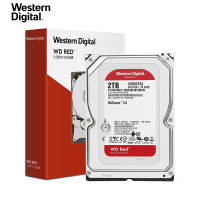 西部数据(WD) WD20EFAX 红盘 2TB SATA3 64M NAS服务器磁盘阵列 网络存储机械硬盘