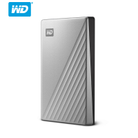 西部数据(WD) WDBC3C0010BSL 1TB 移动硬盘 My Passport 2.5英寸 加密移动硬盘银色