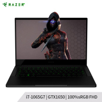 Razer雷蛇灵刃潜行版2019款13.3英寸高端轻薄电竞商务便携吃鸡游戏本笔记本电脑(i7-1065G7 16G 512GB GTX1650 100%sRGB FHD)