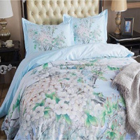 [精选]恒源祥HYX004TJ三千繁花60S全棉数码印花四件套(床单*1+枕套*2+被套*1)