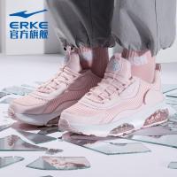 [中国鸿]鸿星尔克运动鞋女2019秋季新款透气跑步鞋女运动减震气垫休闲鞋女