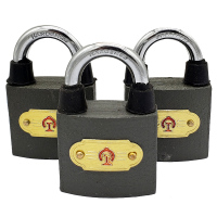 路宁 矮梁内五角 铁路道岔统一锁(不含钥匙) 10把