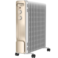 美的 油汀取暖器家用节能省电暖风机油丁电暖气片烤火炉神器电暖器NY2213-18GW