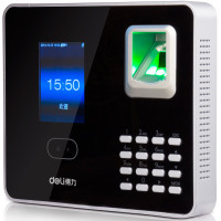 得力(deli) 3969 指纹加人脸识别考勤机 混合识别打卡机 自带 网线接口 单台装