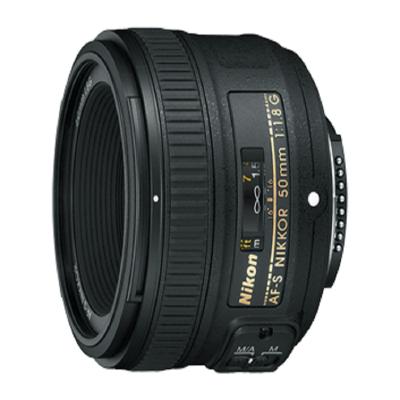尼康镜头AF-S 50mm f/1.8G(定焦标准镜头 滤光58mm 对焦模式 M/A SWM 6组7片 185g)