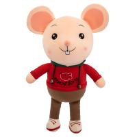 SCP 35cm情侣背带鼠毛绒玩具 SCP-11892 鼠年吉祥物老鼠公仔招才生肖鼠可爱娃娃玩偶（100个起订）