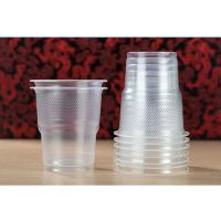 顺胜 加厚型透明杯塑料杯190ml 100个/包