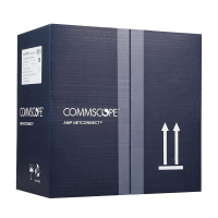 原装超五类网线 (0.51±0.02mm) 非屏蔽网线箱线 蓝箱 外径4.6mm 305米 6-219586-4