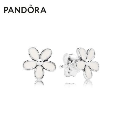 PANDORA潘多拉珍爱雏菊925银耳钉290538EN12新款气质饰品耳环女