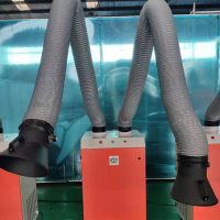 企购优品移动式双臂焊接烟尘净化器 LWDJS-3000