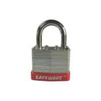 安赛瑞 14705 钢制千层安全挂锁 (计价单位:个) 红色
