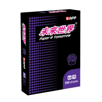 未来世界 打印纸 复印纸a4纸AL 一箱8包 70g一包 稿纸