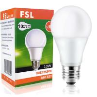 佛山照明(FSL) LED球泡10W 大口节能灯泡 E27 炫银日光色6500K