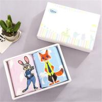 迪士尼(DISNEY) 动物城毛巾礼盒2件套