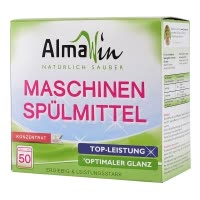 Almawin 德国进口洗碗机专用洗涤剂 欧盟有机认证 洗碗机机体专用洗碗粉 餐具清洁剂去油污 1250g