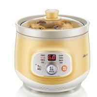 小熊电炖锅1-2人陶瓷家用小全自动BB煲汤煲粥锅