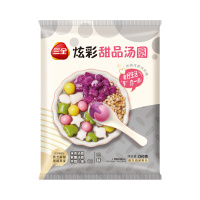 三全炫彩甜品汤圆组合装（紫薯）260g