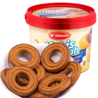 Kokola进口什锦饼干(椰子味、黄油味、摩卡味)休闲食零桶装 400克