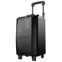 万利达 音响音箱户外K歌拉杆广场舞大功率蓝牙演出带话筒U盘L12