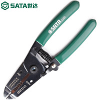 世达 SATA带刃口拨剥线钳子7英寸185mm多功能电缆剥皮器剥皮钳 91202