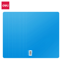 得力(9353)20片靓丽实色复写板/书写垫板(298*198mm) 蓝色 (片)