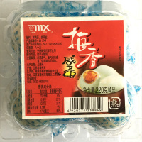 梅香红心熟咸蛋 熟咸鸭蛋 盐蛋 麻鸭蛋 苏北鸭蛋 4枚塑盒装220g*6盒