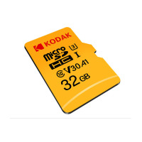 柯达(Kodak) 32GB TF(MicroSD) 存储卡 U3 A1 V30 读速 100MB/s手机TF卡 32G