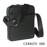 Cerruti 1881汉密尔顿系列黑色斜挎包 黑色 NTR711A