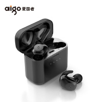 爱国者(aigo)T06 真无线蓝牙耳机 商务入耳式 重低音air-tws 迷你运动耳机