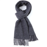 [精选]恒源祥HYX011WJ纯羊毛围巾(深灰)