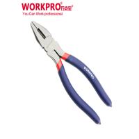 双色柄钢丝钳(万克宝)
