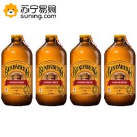 宾得宝含气水果饮料宾得宝含气干姜汁饮料375ml*4瓶ZX