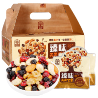 臻味810g天天坚果(A款)[100%进口](腰果仁+核桃仁+蔓越莓干+扁桃仁+榛子仁+蓝莓干) sz