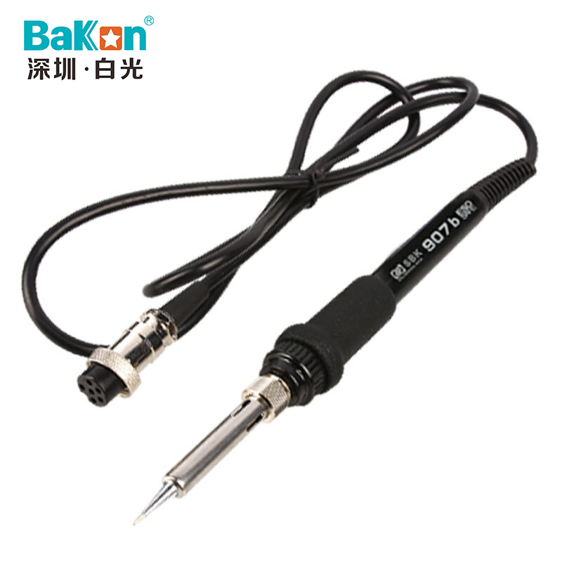 BAKON SBK907b 深圳白光恒温调温焊台电烙铁手柄适用焊台