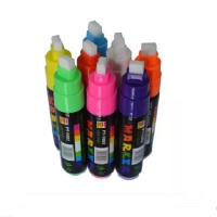 晨光(M&G)-LED电子荧光笔 发光笔8支8色 JH