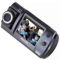 飞利浦 CVR300行车记录仪1080P高清夜视迷你车载记录仪可旋转镜头