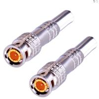 企购优品 雅视威BNC压接插头75Ω 75-5,防火等级V-0 单位：个
