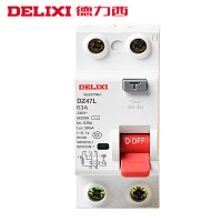 德力西220V 63A 2匹漏电保护器