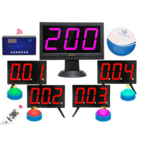 STK918抢答器10组 单机操作,插电即用