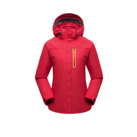 顺胜 LT2018款红色女士冲锋衣 均码