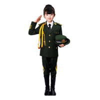威格 YC 女孩军装 军队演出服 120cm 一套装