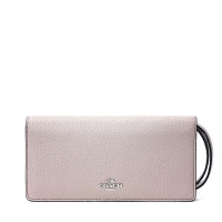 COACH/蔻驰 女钱包长款腕带对折钱夹 多卡位 57872