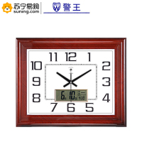 警王 石英钟表35cm方形 带日历